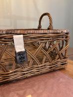 Riviera Maison rotan dienblad Avenue Pierre, Ophalen, Zo goed als nieuw, Rechthoekig, Overige materialen