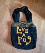 Handgemaakte gebreide tas. Nieuw, Sieraden, Tassen en Uiterlijk, Tassen | Damestassen, Ophalen of Verzenden, Nieuw, Zwart, Handtas