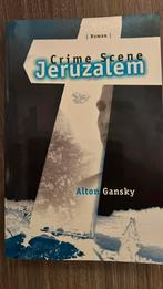 A. Gansky - Crime Scene Jeruzalem, Boeken, Ophalen, Zo goed als nieuw, A. Gansky