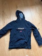 Napapijri Jas - Blauw - Maat M, Ophalen of Verzenden, Zo goed als nieuw, Jongen of Meisje, Jas
