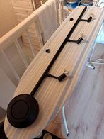 PLAFON LAMP 3 X SPOTS ZWART, Ophalen, Zo goed als nieuw, Metaal of Aluminium