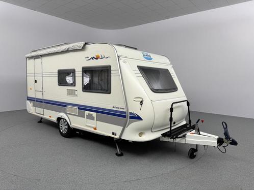 Hobby De Luxe Easy 440 SF Zakluifel Voortent Mover, Caravans en Kamperen, Caravans, Bedrijf, Treinzit, Hobby, Vast bed, 4 tot 5 meter