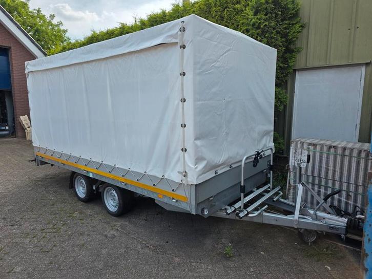 Eduard P4 middenasaanhangwagen / oprijwagen, Auto diversen, Aanhangers en Bagagewagens, Zo goed als nieuw, Ophalen