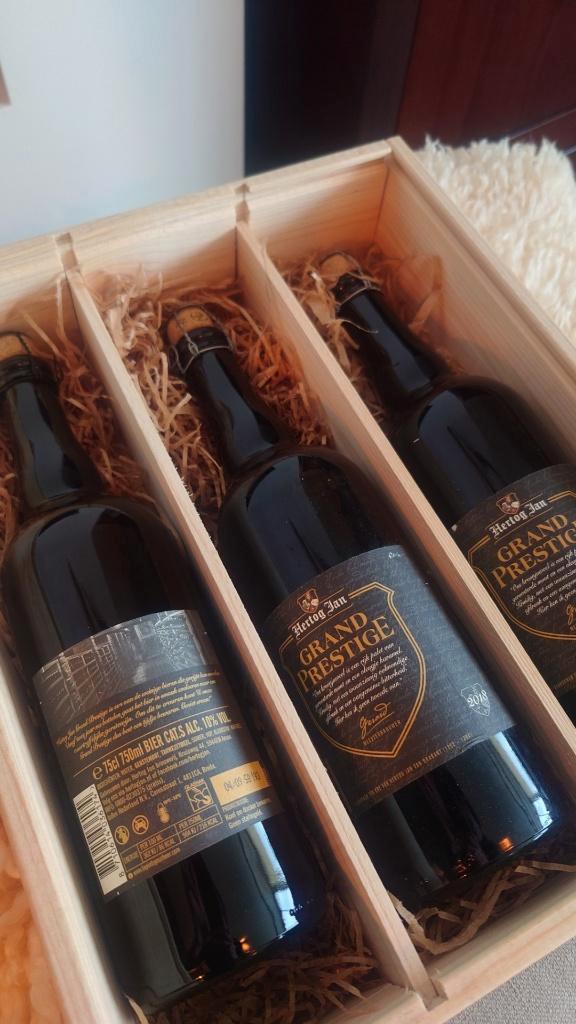 Hertog Jan Grand Prestige 2016 + 2018 + 2019 + MEER!, Verzamelen, Biermerken, Zo goed als nieuw, Flesje(s), Hertog Jan, Ophalen of Verzenden