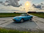 Mazda mx-5 crystal blue 78.000km, Cabriolet, Blauw, 1010 kg, 110 pk