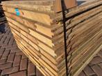 10 m2 hardhouten damwand 5 cm dik - nr: KM8, Tuin en Terras, Palen, Balken en Planken, Ophalen, Nieuw, Planken, Hardhout
