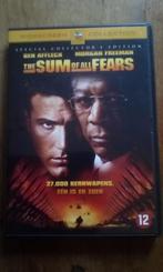 Dvd The sum of all fears Ben Affleck Morgan Freeman Liev Sch, Vanaf 12 jaar, Ophalen of Verzenden, Gebruikt