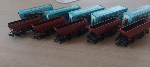 5 Märklin DB zelflosserwagens artnr 4631 in ovp, Hobby en Vrije tijd, Modeltreinen | H0, Zo goed als nieuw, Locomotief, Wisselstroom