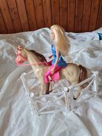 Barbie pop van mattel met een paard, Kinderen en Baby's, Speelgoed | Poppen, Ophalen of Verzenden, Zo goed als nieuw, Barbie