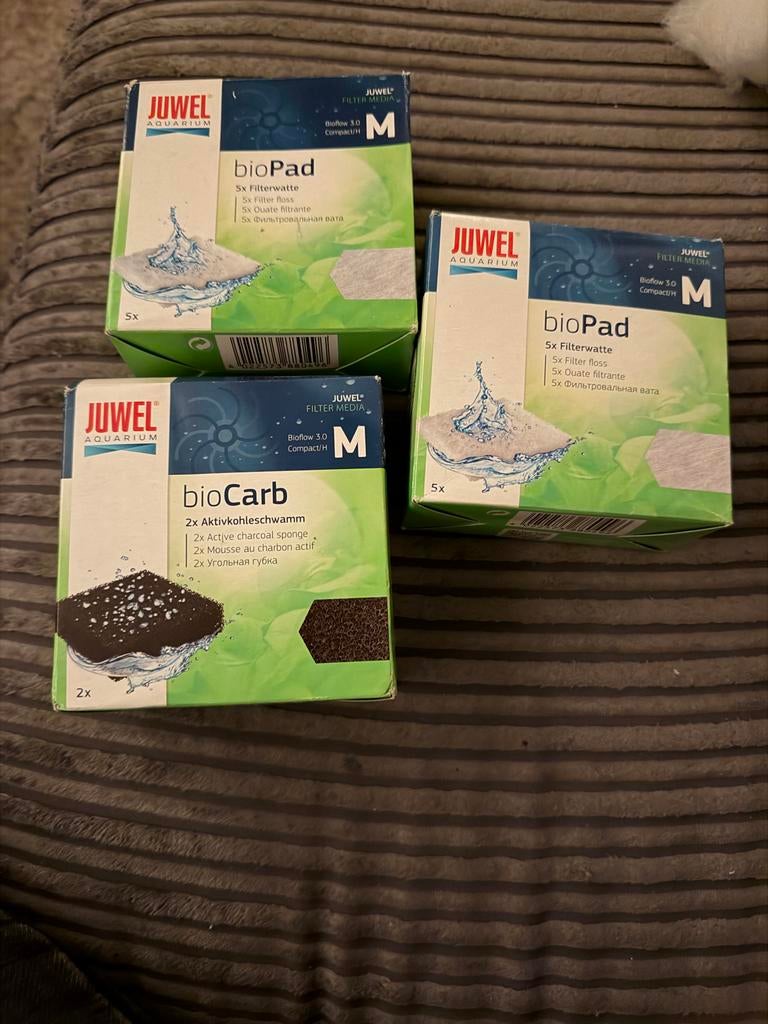 Juwel filterpads en carbon filters, Ophalen of Verzenden