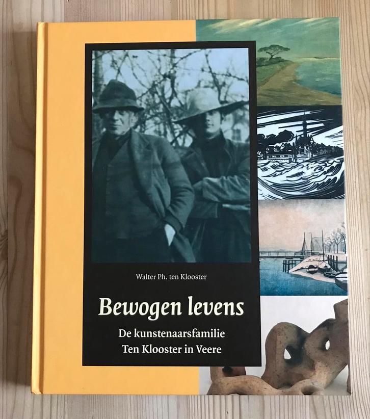Boek kunstenaarsfamilie Ten Klooster in Veere, Boeken, Kunst en Cultuur | Beeldend, Zo goed als nieuw, Schilder- en Tekenkunst