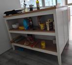 Keukeneiland met opbergruimte / Kitchen counter with storage, Huis en Inrichting, Keuken | Keukenelementen, Ophalen, Gebruikt