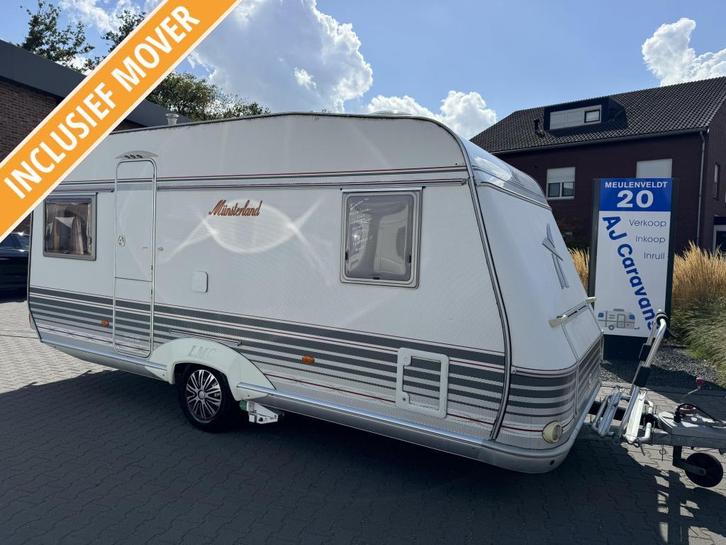LMC Munsterland 475 RD / voortent / mover, Caravans en Kamperen, Caravans, Bedrijf, tot en met 4, 1000 - 1250 kg, Rondzit, LMC en Münsterland