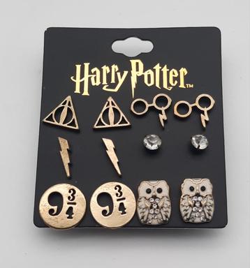 Harry Potter Bioworld 6 paar oorbellen NIEUW! beschikbaar voor biedingen