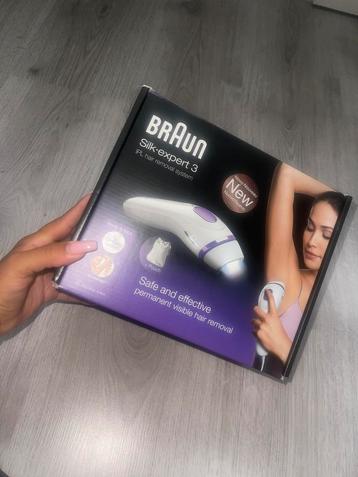 Braun Silk-expert 3 IPL - permanent ontharingsapparaat beschikbaar voor biedingen