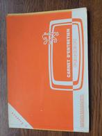 Peugeot Onderhoudsboekje 1977 Nefkens, Ophalen of Verzenden