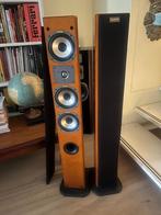 Quadral Ascent 850 "nieuw" 1 kast lichte schade, Zo goed als nieuw, 120 watt of meer, Front, Rear of Stereo speakers, Ophalen
