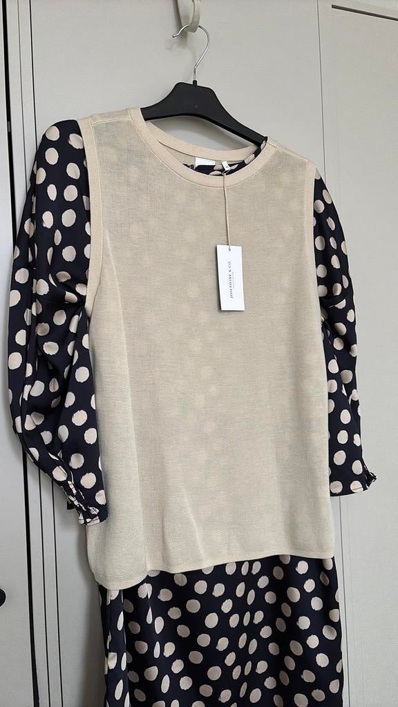 Spencer nieuw! (L), Ophalen of Verzenden, Nieuw, Maat 42/44 (L), Beige