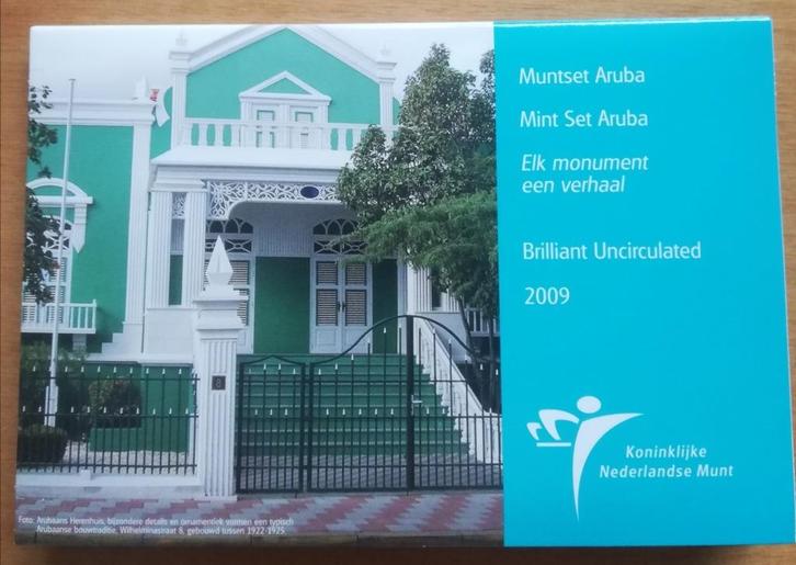 Muntset Aruba 2009 (en andere jaren), Postzegels en Munten, Munten | Amerika, Setje, Zuid-Amerika, Ophalen of Verzenden