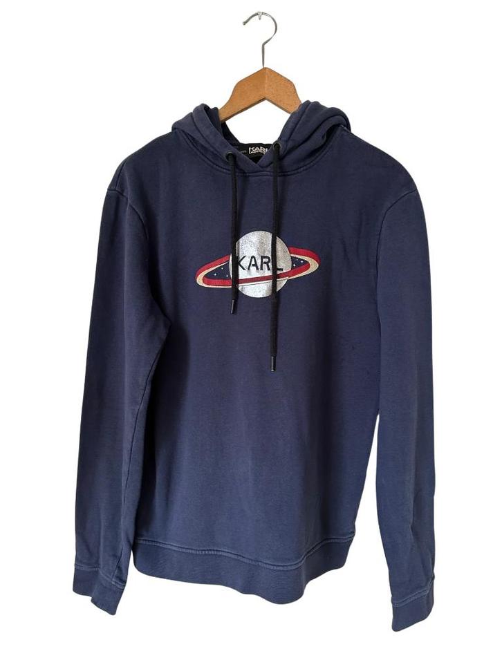 Karl Lagerfeld trui M, Kleding | Heren, Truien en Vesten, Zo goed als nieuw, Maat 48/50 (M), Blauw, Ophalen of Verzenden