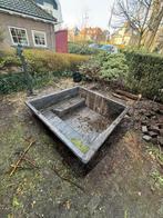 Gratis kunststof vijver - 170x170x60cm, Ophalen, Gebruikt