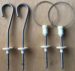 Vintage gardes en deeghaken voor Moulinex Tomado mixer, Ophalen of Verzenden, Gebruikt, 3 snelheden of meer