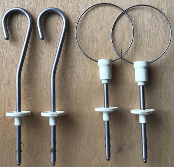 Vintage gardes en deeghaken voor Moulinex Tomado mixer beschikbaar voor biedingen