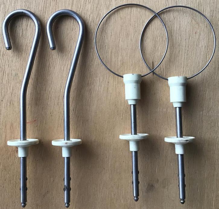 Vintage gardes en deeghaken voor Moulinex Tomado mixer, Witgoed en Apparatuur, Keukenmixers, Gebruikt, 3 snelheden of meer, Ophalen of Verzenden