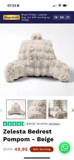 Rugkussen, Huis en Inrichting, Woonaccessoires | Plaids en Woondekens, Ophalen of Verzenden, Zo goed als nieuw