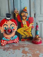 3 x clown werpspel met ringen hout, Ophalen of Verzenden