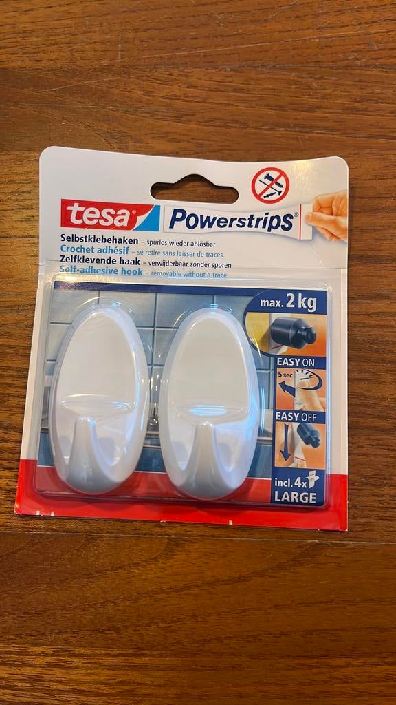 Tesa Powerstrips 2 Kilo, Ophalen of Verzenden