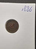1/2 cent 1886 Koning Willem III, Ophalen of Verzenden, Koning Willem III, Overige waardes, Losse munt