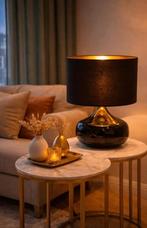 Tafellamp Zara Home zwart, Ophalen, Zo goed als nieuw, Glas, Minder dan 50 cm