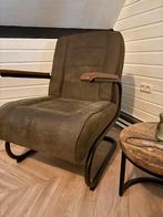 2 stuks Fauteuil Ivar - Olijfgroen, Huis en Inrichting, Stoelen, Gebruikt, Overige kleuren, Ophalen of Verzenden, Eén