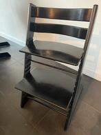 Stokke Tripp Trapp Meegroeistoel - Zwart, Kinderen en Baby's, Kinderstoelen, Ophalen, Gebruikt, Meegroeistoel, Aanschuifbaar