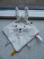 Labeldoek konijn Hema zwart snuitje pieper in de kop, Kinderen en Baby's, Speelgoed | Knuffels en Pluche, Ophalen of Verzenden