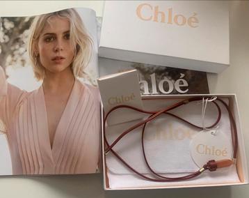 Chloé ketting edelsteen bruin NIEUW waarde € 480 ORIGINEEL beschikbaar voor biedingen