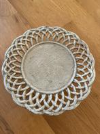 Vintage Klein Tableau, Gebruikt, Wit, Ophalen of Verzenden, Metaal