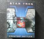 Star Trek Greatest Battles Box 1998 videobanden en t-shirt, Ophalen of Verzenden, Zo goed als nieuw, Tv, Overige typen