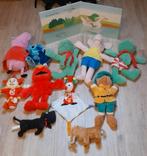 Verzameling knuffels kikker bollo elmo takkie peppa pig, Ophalen of Verzenden, Zo goed als nieuw, Kikker