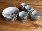 Chinees porcelaine theekopjes, Antiek en Kunst, Antiek | Servies compleet, Ophalen of Verzenden