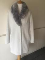 Marccain,Marc Cain fake fur jas maat 2 (36/38), Ophalen of Verzenden, Zo goed als nieuw, Maat 36 (S), Wit