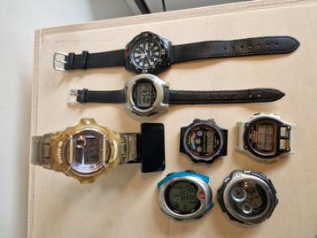 Lot Casio Timex zie omschrijving  beschikbaar voor biedingen