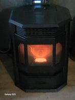 Goed werkende pelletkachel 9kw, Huis en Inrichting, Gebruikt, Ophalen of Verzenden, Pelletkachel, Vrijstaand