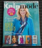 Knipmode nummer 9 september 2013 oa. leren jasje, leren jurk, Hobby en Vrije tijd, Kledingpatronen, Vrouw, Zo goed als nieuw, Knipmode