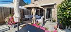 Partytent taupe compleet 3x3, Tuin en Terras, Partytenten, Ophalen, Partytent, Minder dan 4 meter, Minder dan 5 meter