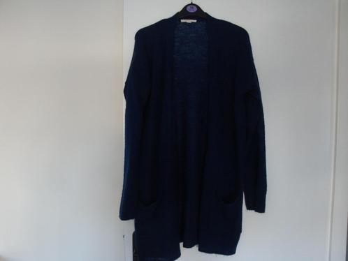 Maat S. Blauw gebreid ESPRIT vest., Kleding | Dames, Truien en Vesten, Zo goed als nieuw, Maat 36 (S), Blauw, Ophalen of Verzenden