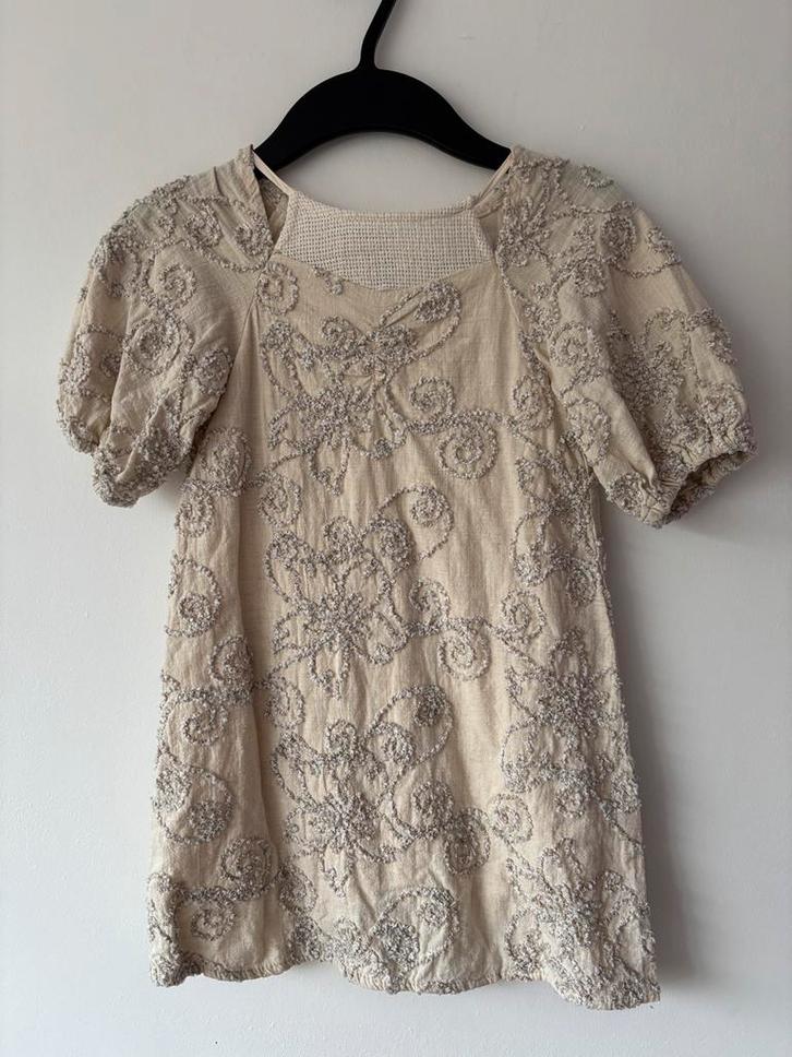 Zara jurk maat 122, Kinderen en Baby's, Kinderkleding | Maat 122, Zo goed als nieuw, Meisje, Jurk of Rok, Ophalen of Verzenden