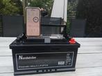 Gloednieuwe 100 AH lithium accu met bluetooth, Ophalen of Verzenden, Nieuw
