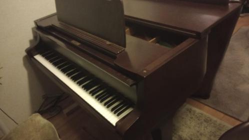 Schimmel Vleugel 1.74  Donkerbruin, Muziek en Instrumenten, Piano's, Gebruikt, Vleugel, Bruin, Ophalen